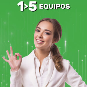 Mantenimiento de 1 a 5 equipos